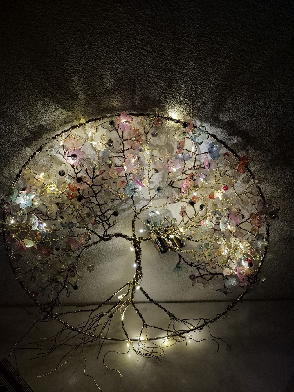 Tutte le decorazioni: Lebensbaum mit LED, Handmade ✨ Wanddeko – Nuovo (secondo la descrizione) da Schiers venduto da Carmela8 2
