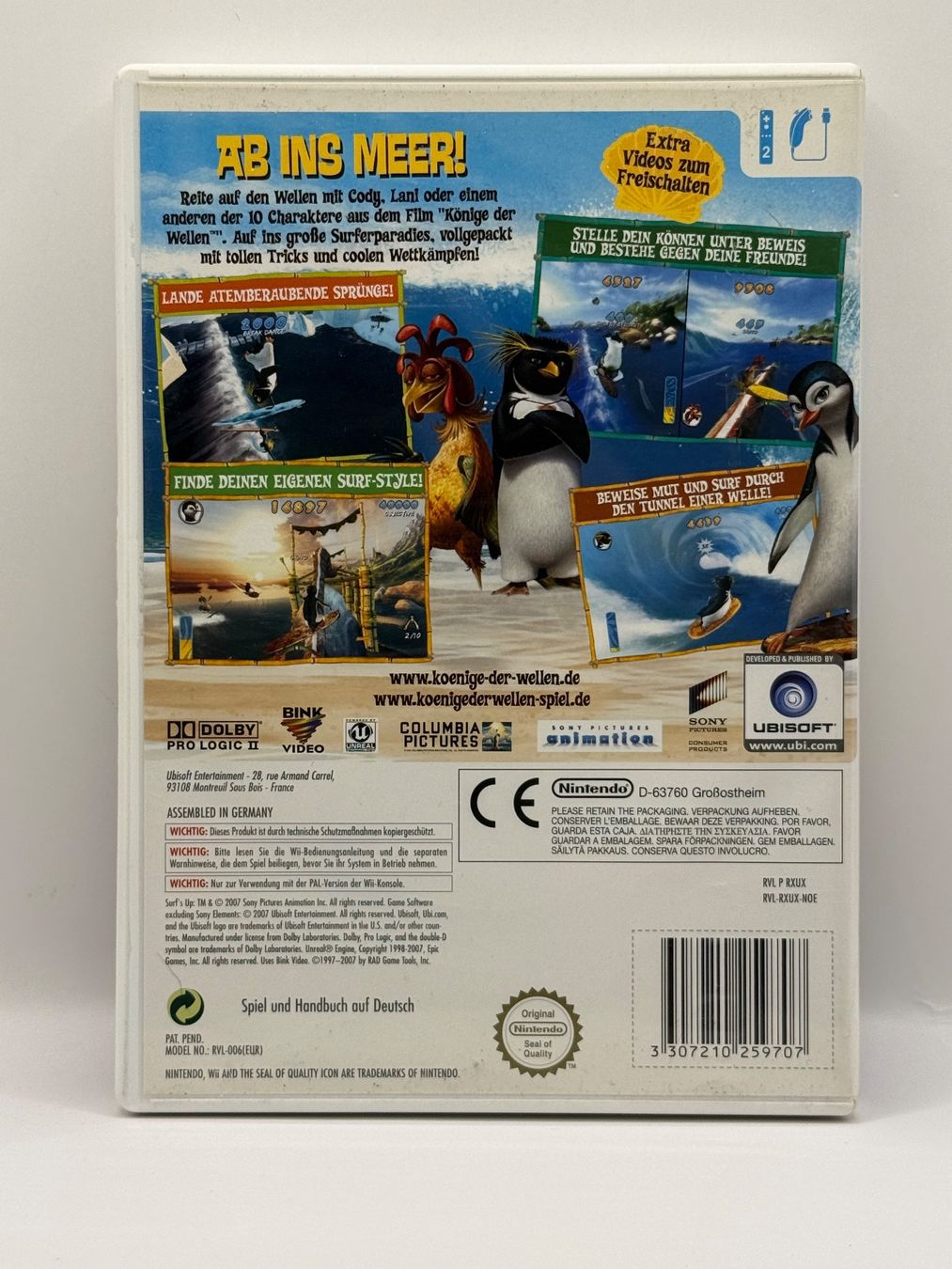 Nintendo Spiele: Könige der Wellen - Nintendo Wii – Gebraucht aus Dietikon von gab_qz7y 1