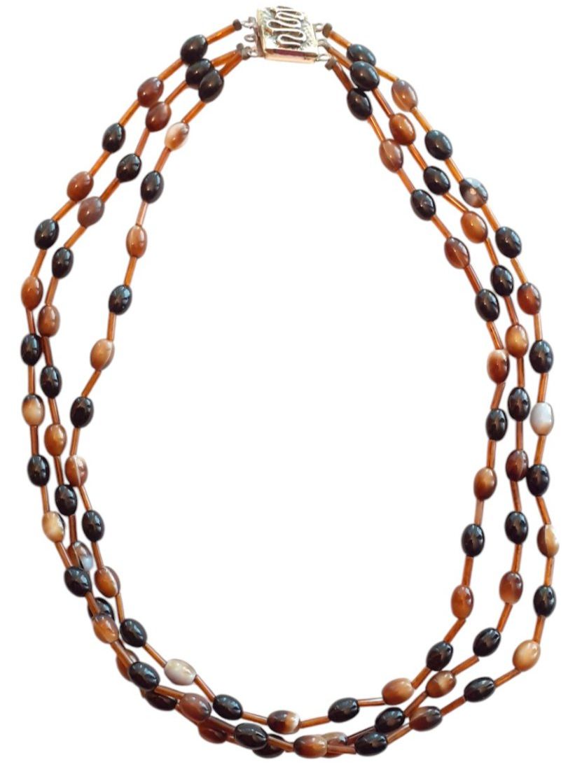 Catenine: Kette Tigerauge Vintage – Usato da Mörschwil venduto da wunderkiste44