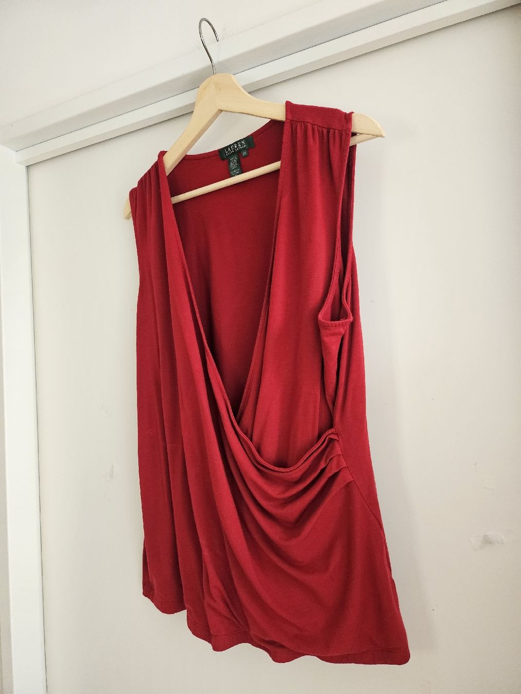 Ralph Lauren Top: Ralph Lauren Wrap Top - Size 2X – Usato da Kilchberg ZH venduto da Thrift_Shop 2
