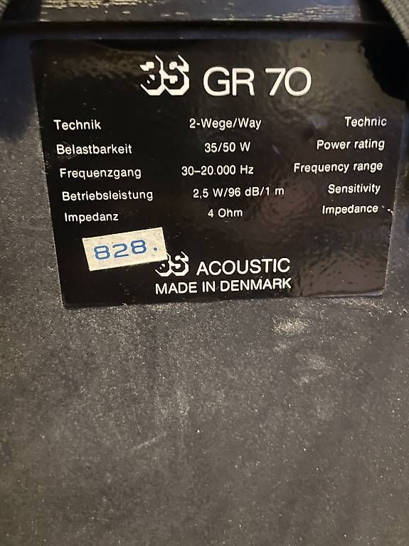 Casse acustiche: Vintage 3S Acoustics 2- Wege Boxen – Usato da Zürich venduto da bel_89dp 2