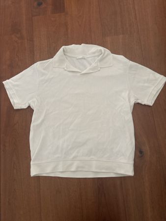 Polo blanc Zara taille M bon état