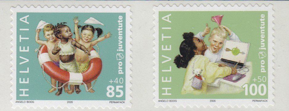 Tutti i francobolli: 2005  Pro Juventutesatz aus Markenheft  ** Postfrisch ** – Nuovo (secondo la descrizione) da Adliswil venduto da Aenti