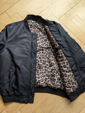 Bomberjacke | Blouson mit Leopardenmuster von The Kooples
