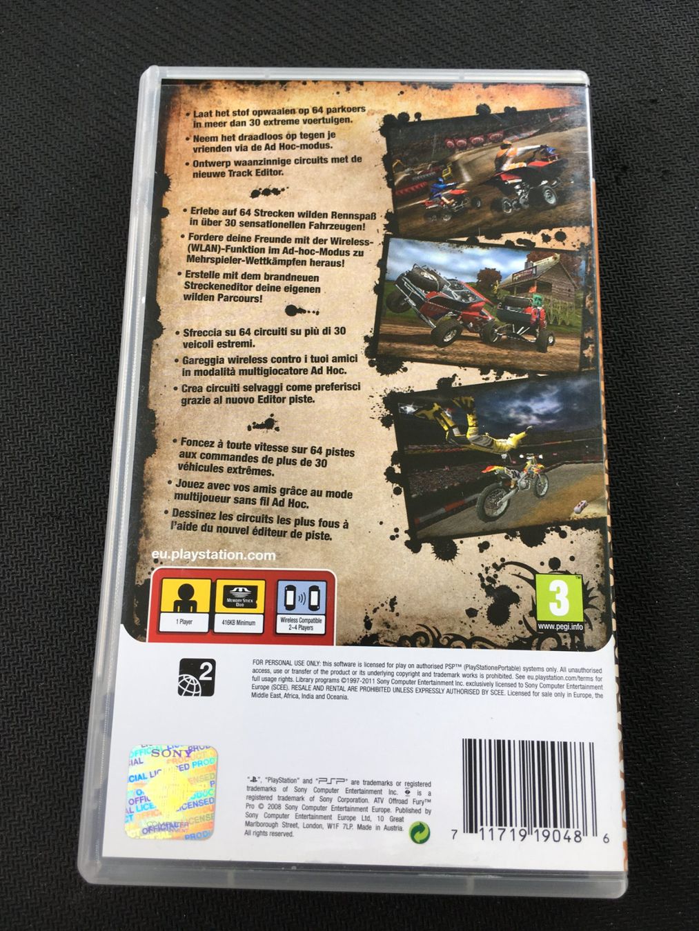 Sony Giochi: ATV Offroad Fury Pro - PSP – Usato da St.Gallen venduto da Punktchen01 1