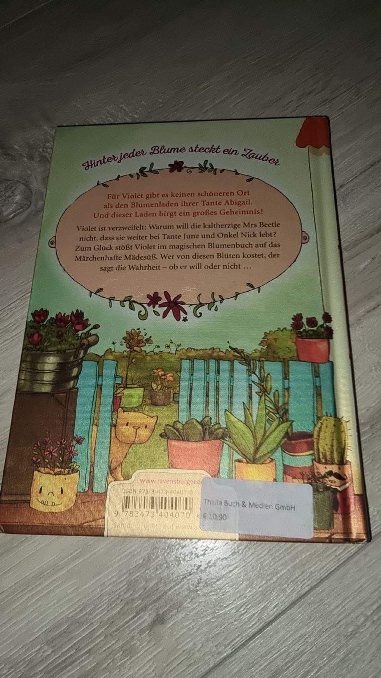 Libri: Mädchenbuch "Der magische Blumenladen" Neu – Nuovo (secondo la descrizione) da Wigoltingen venduto da Zuckerfee84 1