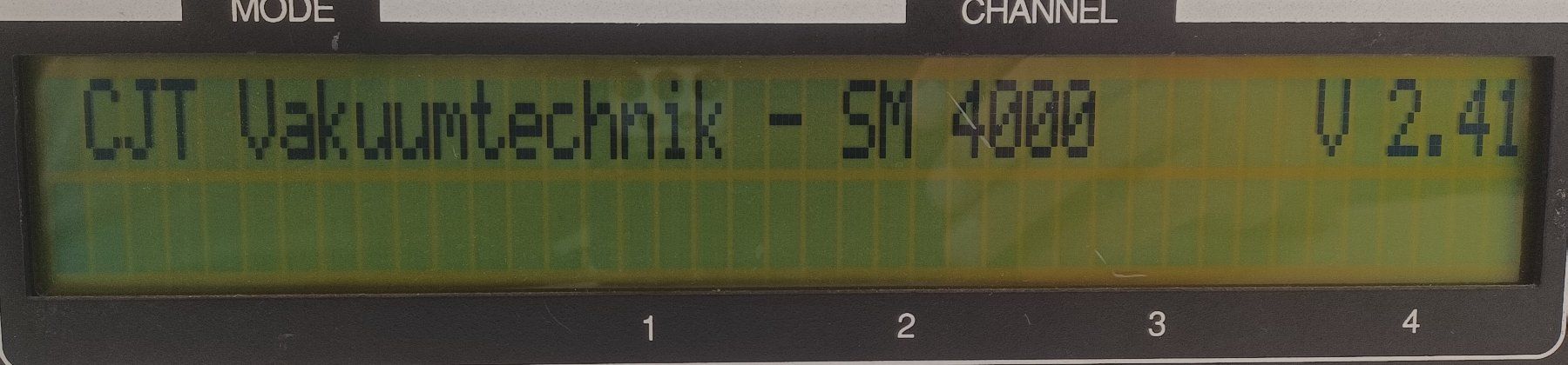 Laborzubehör: CJT SM 4000 (V 2.41) Vacuum Controller – Defekt aus Niederdorf von LeptonAG_Labor 2