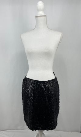 H&M jupe à sequins noire