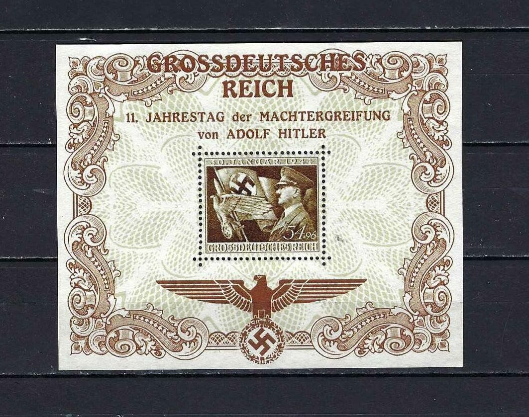 Tutti i francobolli: Hitler Block ** – Nuovo e nell'imballaggio originale da Lindau venduto da Rickie123