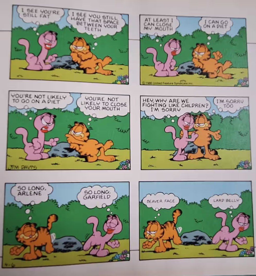 Comics: The Second Garfield Super Treasury by Jim Davis EA 1990 – Gebraucht aus Basel von ideashop 3