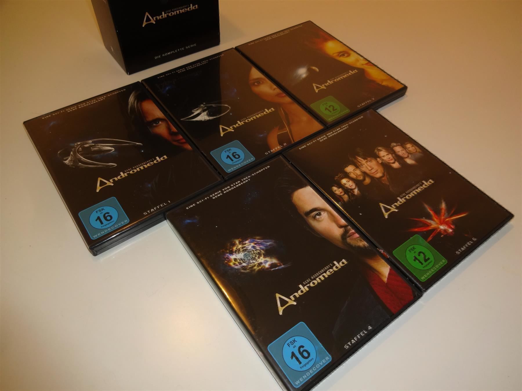Alle DVDs: DVD Sammlerbox Andromeda - 1 Stück - – Gebraucht aus St. Gallen von WWL 1