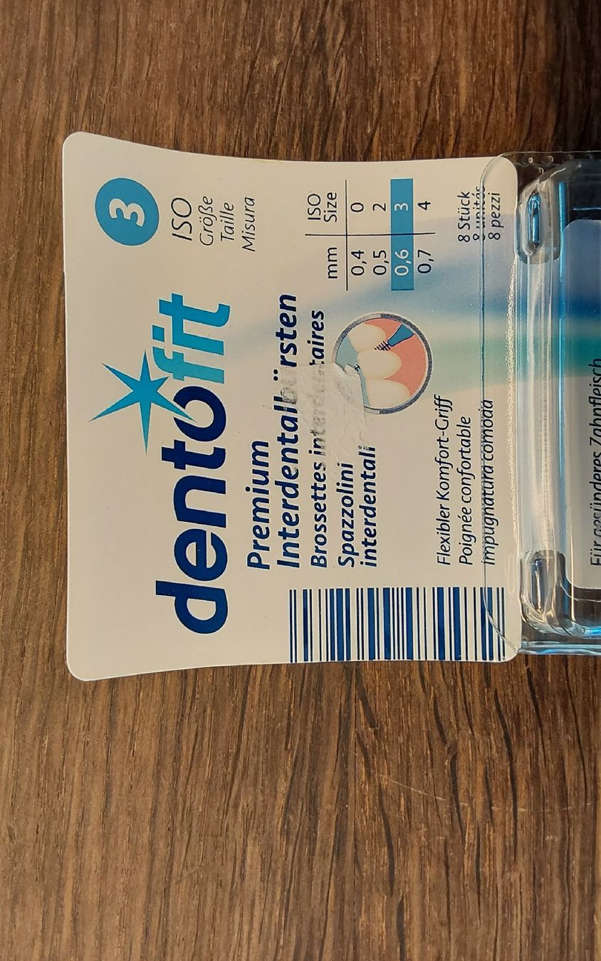 Zahnpflege: 2 P. Dentofit Interdentalbürsten neu Grösse 3 – Neu und originalverpackt aus Köniz von scopello12 1