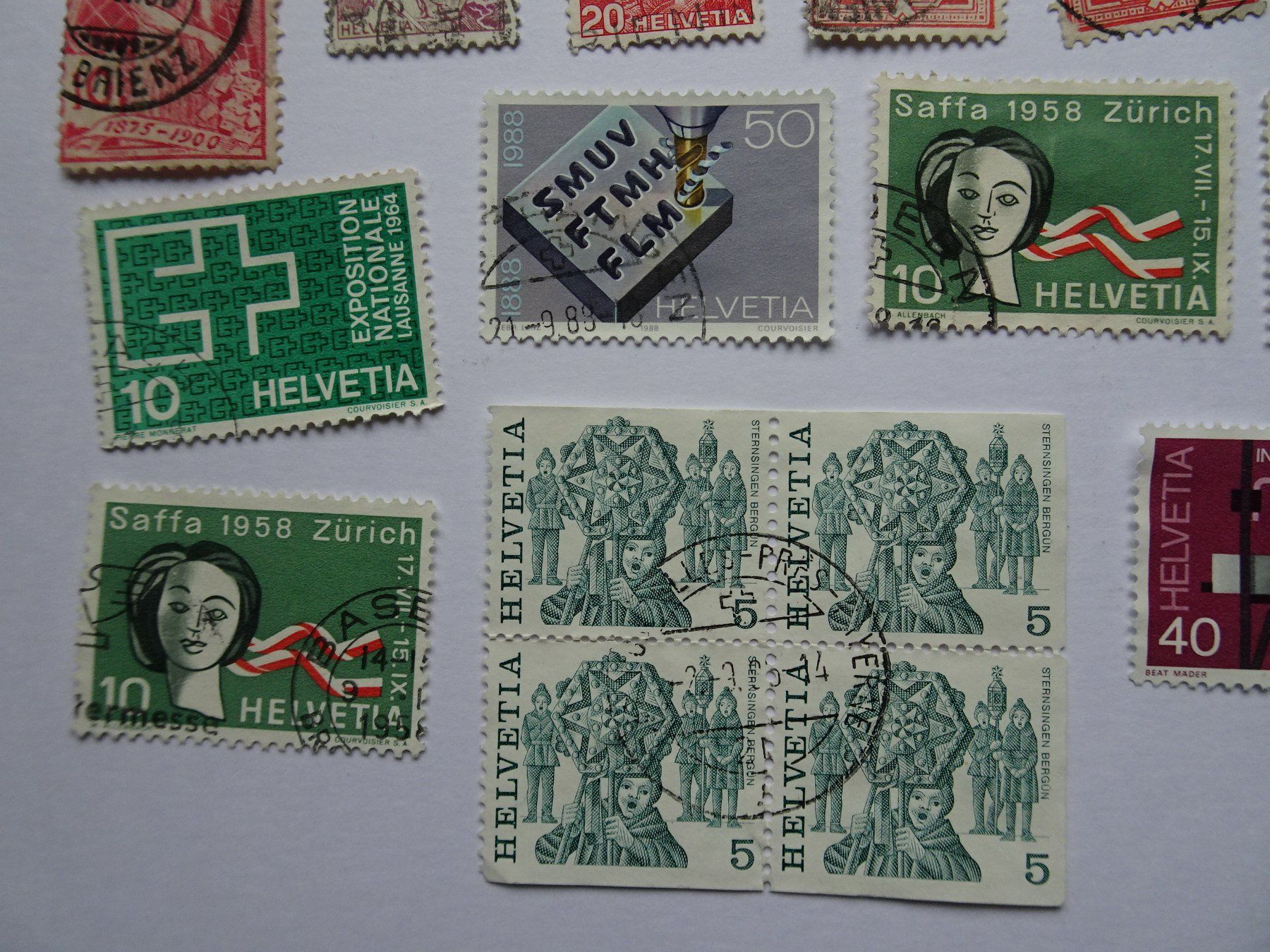 Tutti i francobolli: Restlot  1900-1998 – Usato da Aadorf venduto da Chnorli-Furz 3