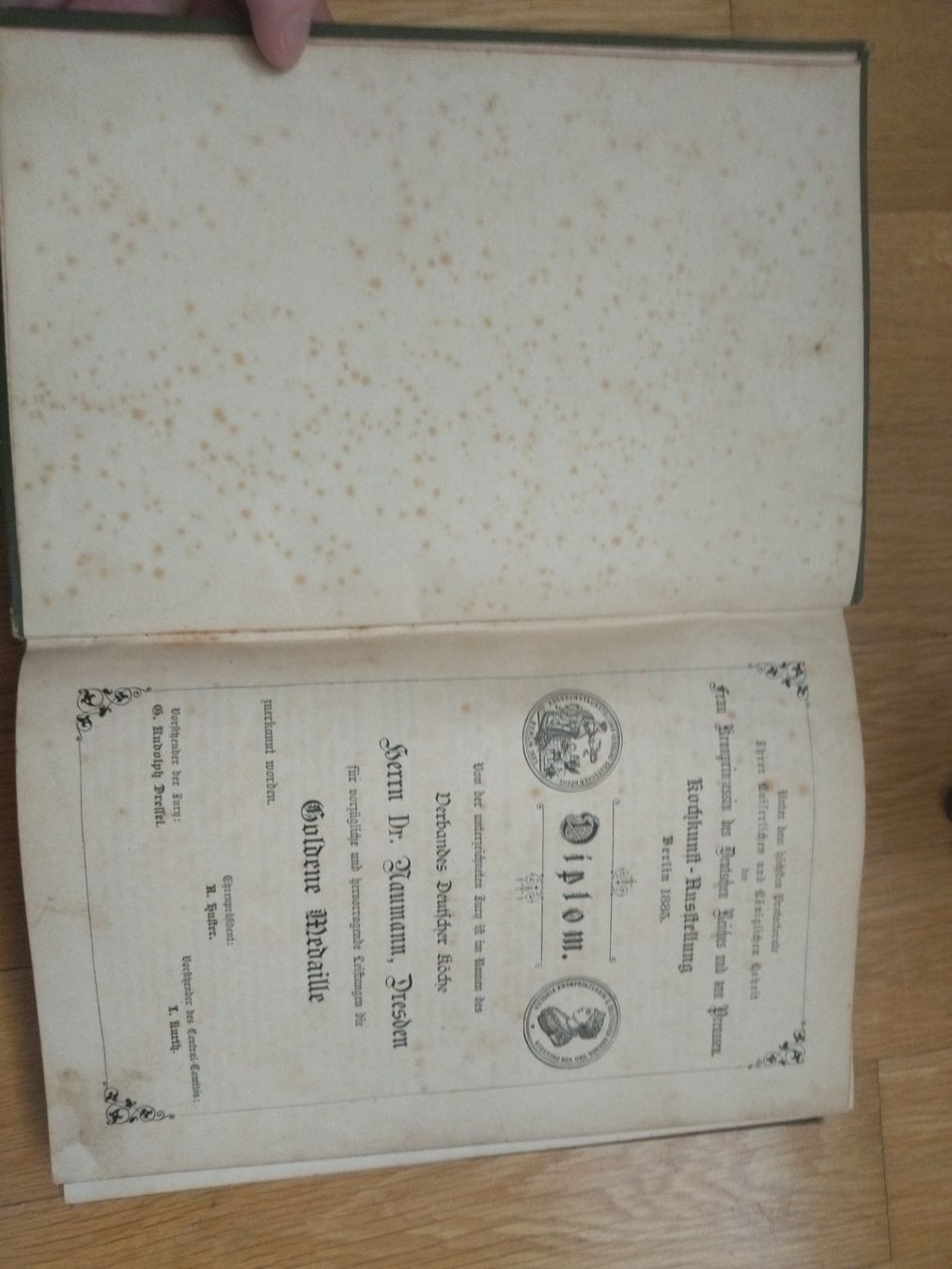 Libri: Kochbuch antik 1886 – Usato da Felben-Wellhausen venduto da bananajoe8474 2