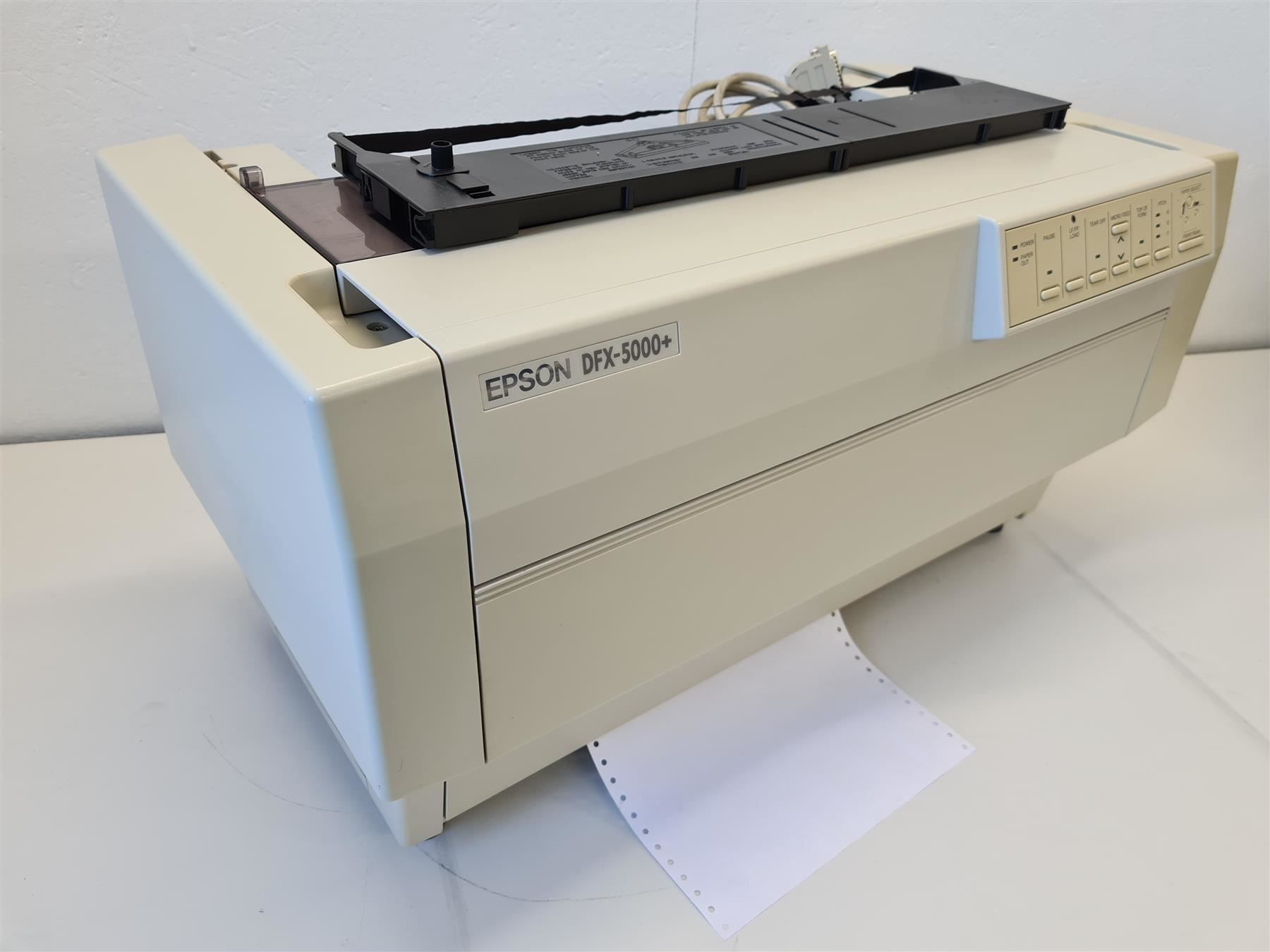 Epson Stampanti: Epson DFX-5000+ Nadeldrucker gebraucht – Usato da Niederdorf venduto da LeptonAG_Labor