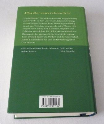Libri: H2O Biographie des Wassers – Nuovo e nell'imballaggio originale da Mauren venduto da Yeelen 3