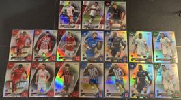 Topps Chrome 21/22 17x ROOKIE REFRACTOR Lot 
