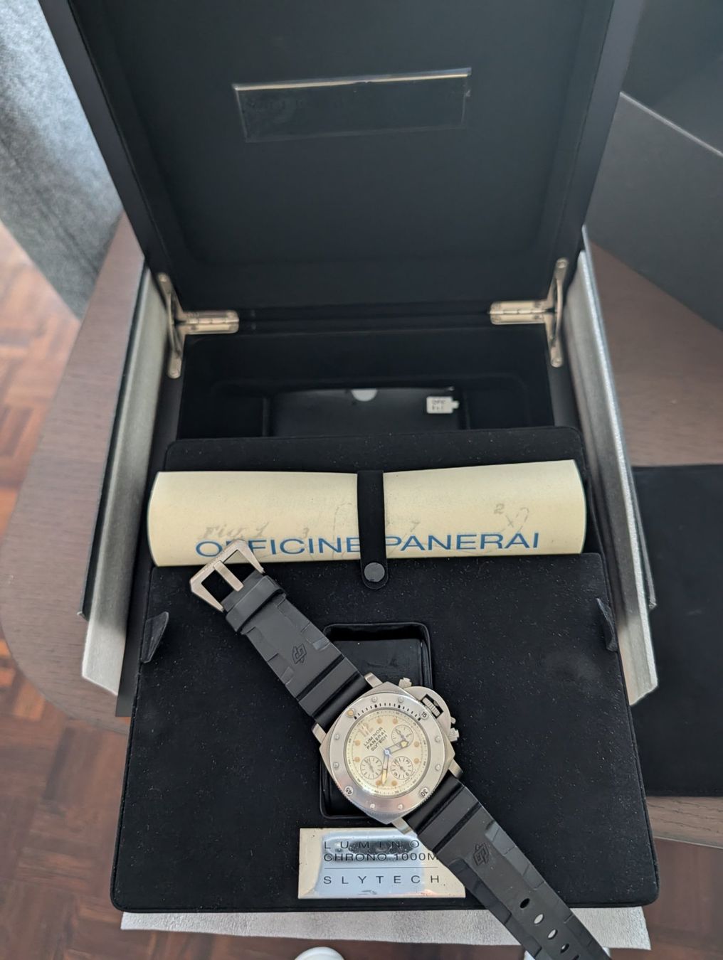 Panerai Orologi: Panerai PAM 00225 Slytech Submersible – Usato da Walchwil venduto da whezg 1