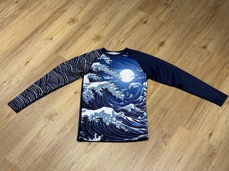 Porrada Fightwear Rashguard, Langarm, Damen S