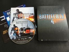 Battlefield 4 - Playstation 3 / PS3 mit steelbook