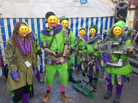 Kostüme, Fasnacht, Guggenmusik