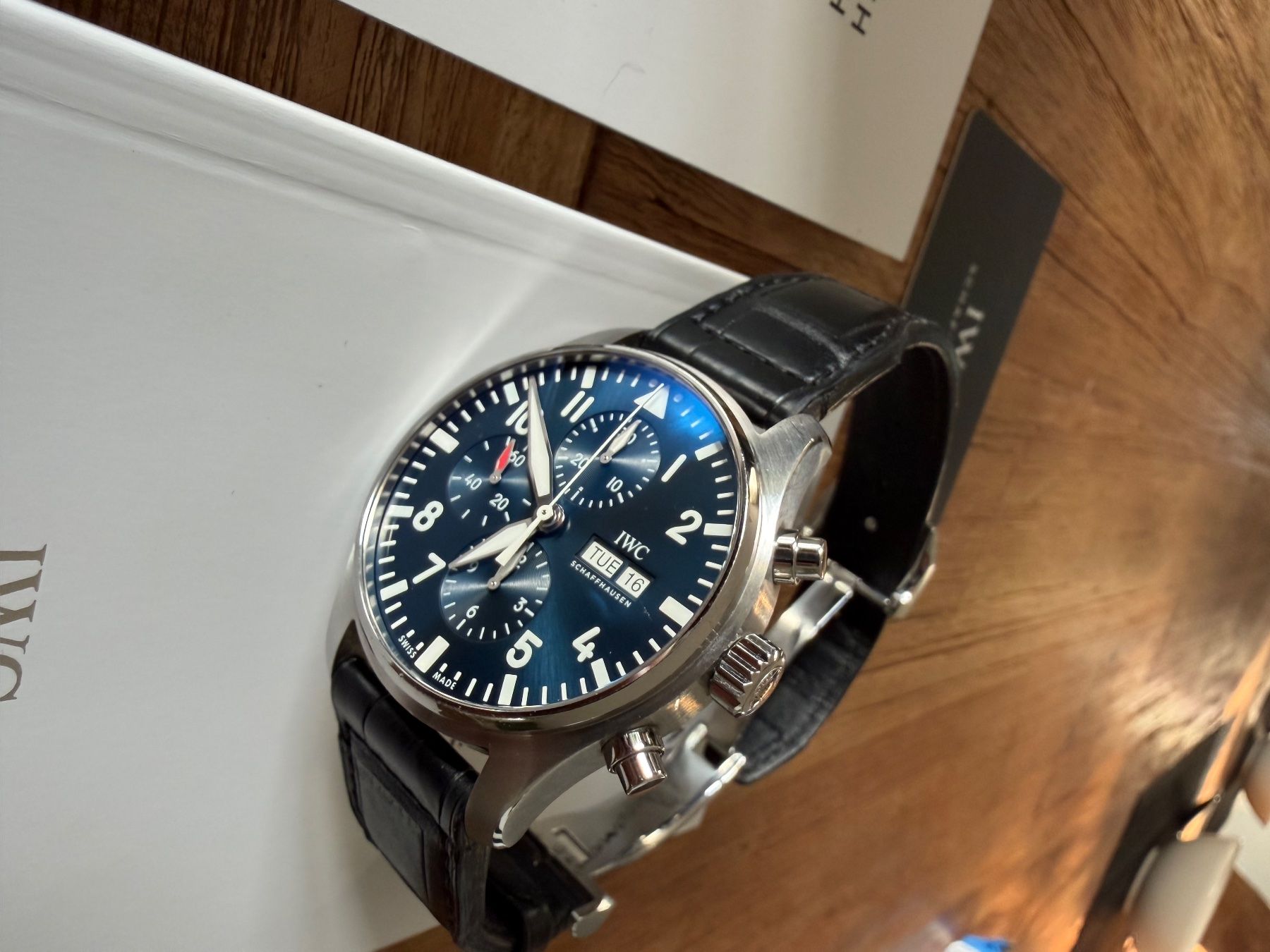 IWC Orologi: Pilots Watch Chronograph Edition Le Petit Prince – Usato da Stetten AG venduto da GranTorino 7