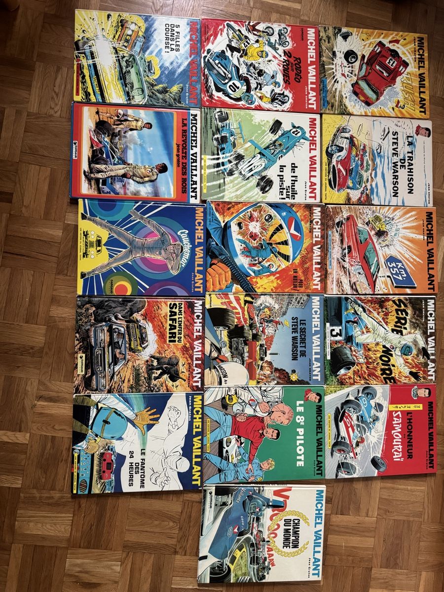 Fumetti: Lot exceptionnel de BD Michel Vaillant - Collection! – Usato da Vésenaz venduto da Angela.C3