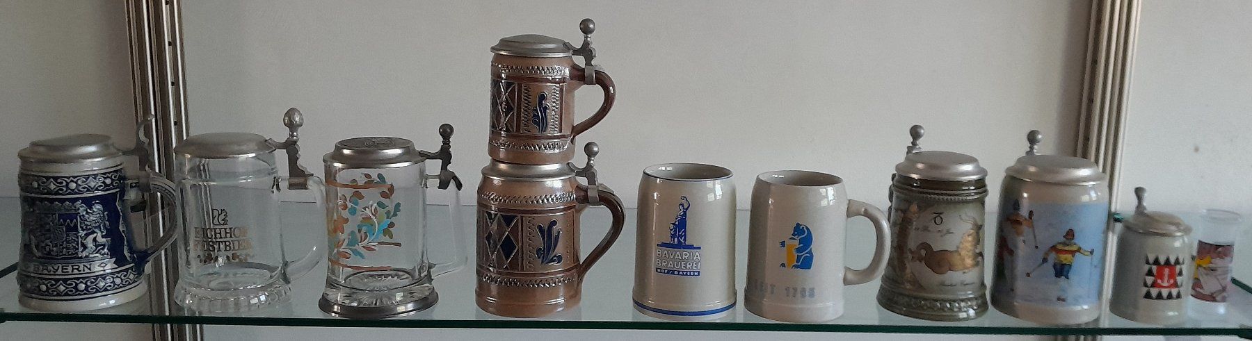 Verres: Bier - Humpen - Gläser - Flaschen – D'occasion à Liesberg par Ragged 2