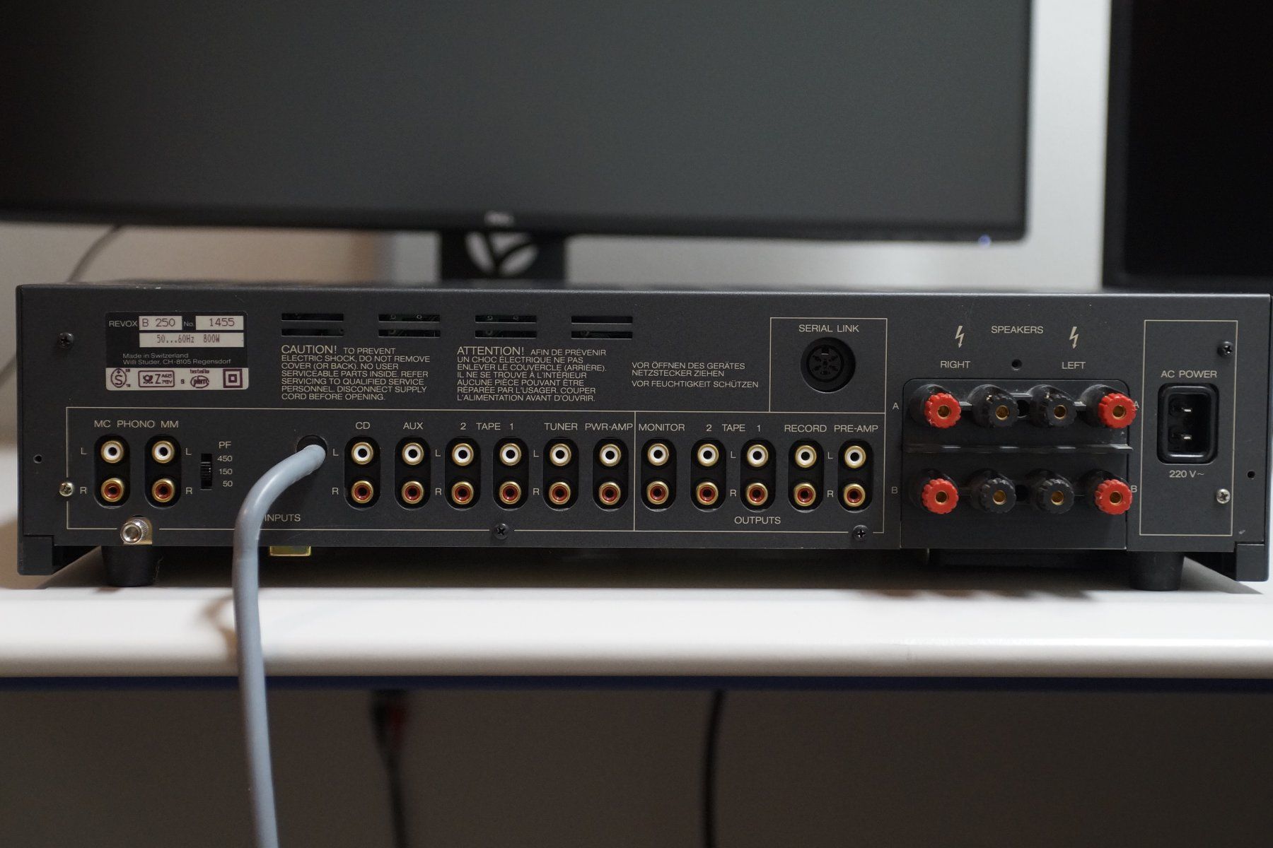 Revox Amplificatori: REVOX B 250 Amplifier – Usato da Neuheim venduto da andi-swiss 4