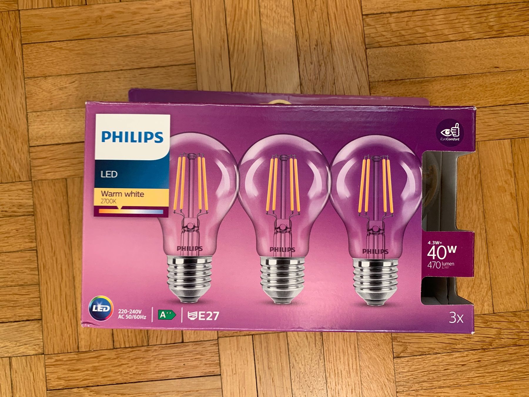 Philips Lampade: Ampoules E27 Philips – Usato da Yverdon-les-Bains venduto da elo_q22y