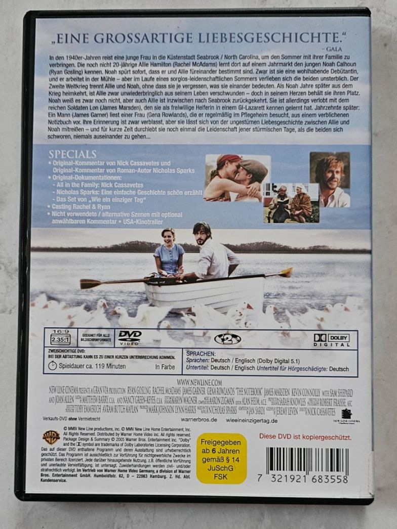 Tutti i DVDs: WIE EIN EINZIGER TAG/ DVD – Usato da Geuensee venduto da jes_9xyk 1