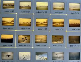 20 Dia Fotos Hunter Patrouille Suisse Schweiz Flugwaffe 1983