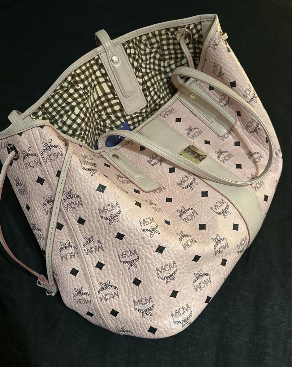 Mcm Taschen für Damen: Original MCM Shopper Rosa – Gebraucht aus Uitikon Waldegg von Amour_Zurich