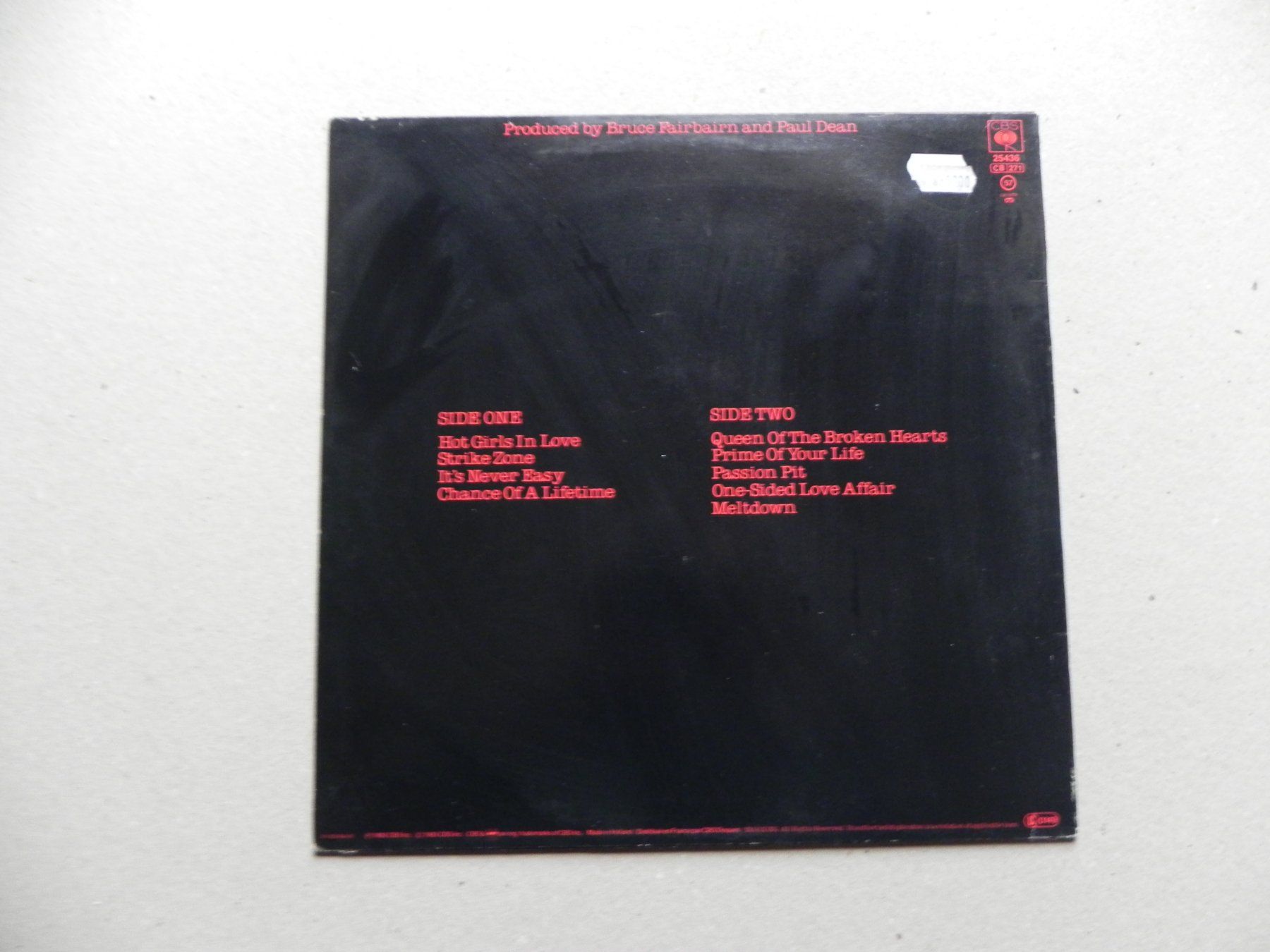 Schallplatten: LP Kanada Rock Band Loverboy 1983 Keep it up – Gebraucht aus Siebnen von krimsie 1