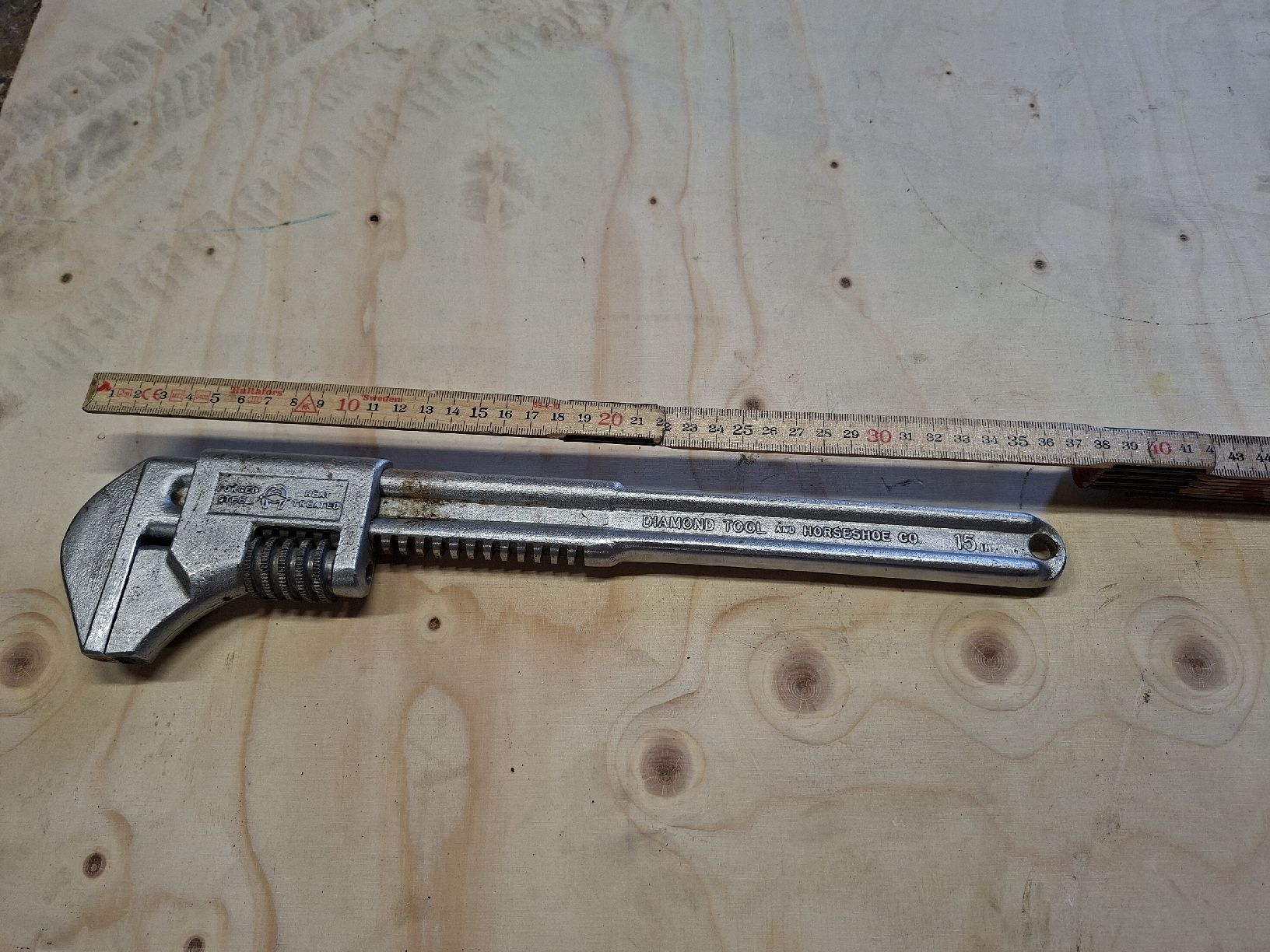 Tutti gli attrezzi: Vintage Diamond Tool and Horseshoe Co. 15" – Usato da Niederuzwil venduto da Dakitiki 2