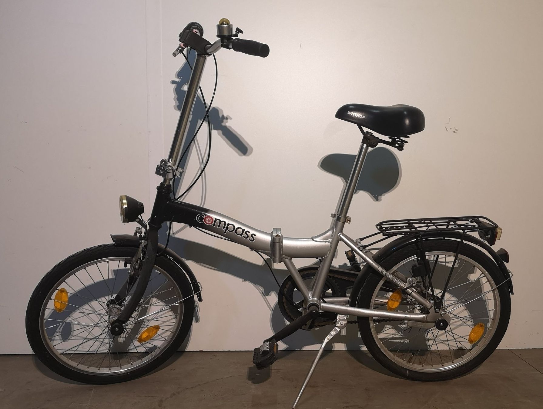 Velos: Klapprad Compass 20 Zoll, Silber – Gebraucht aus Solothurn von Sis_email