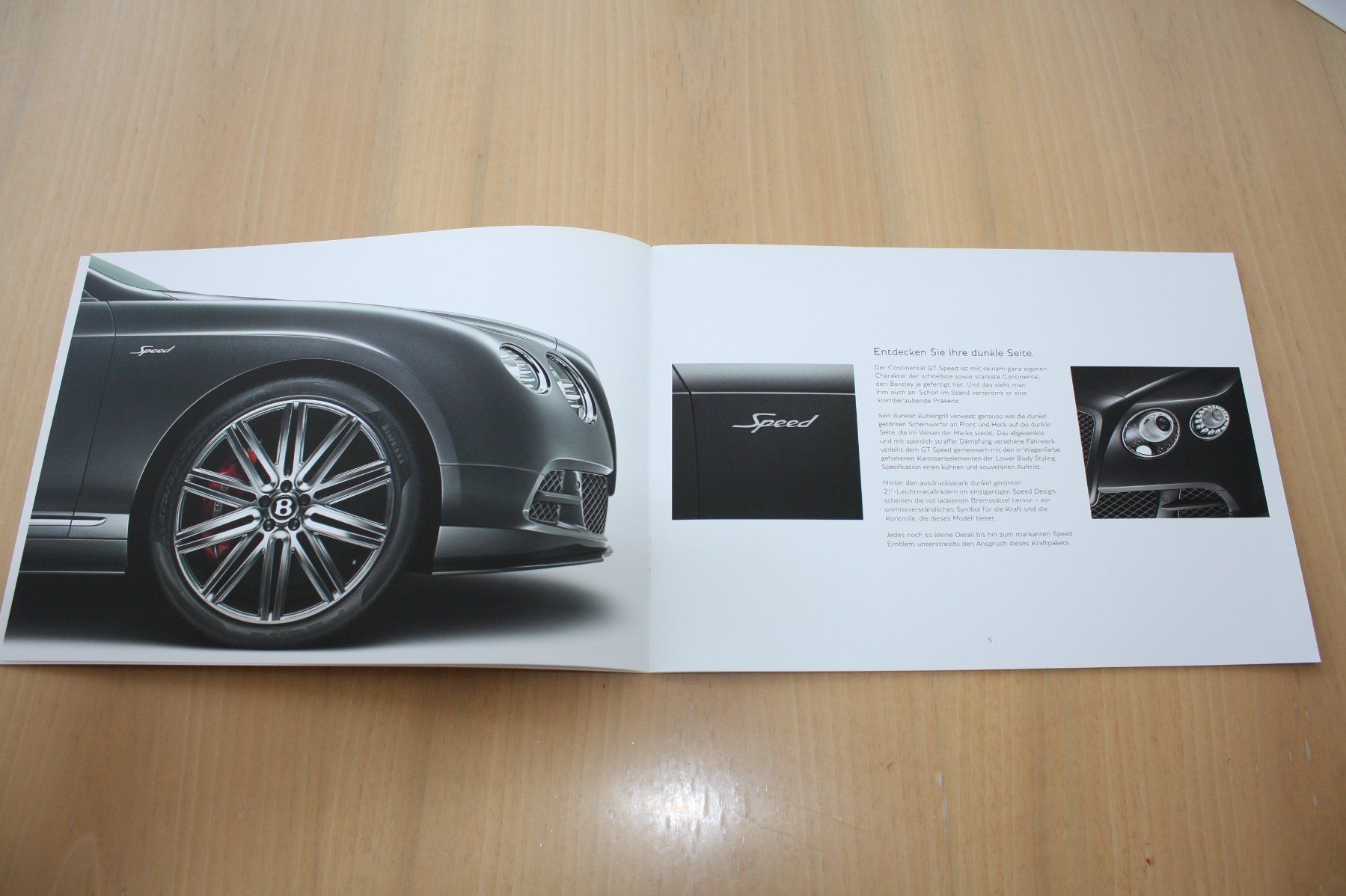 Bentley Documenti: Bentley Continental GT Speed Prospekt 2014 – Usato da Wikon venduto da erwin400 2