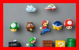 Super Mario Kühlschrank Magnete Magnet Nintendo Switch Wii U