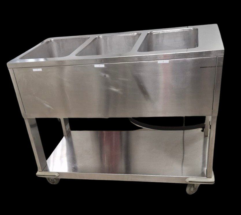 Elettrodomestici da cucina: Bain Marie Wagen - 3 x 1/1GN – Usato da Lungern venduto da Barbados04 4