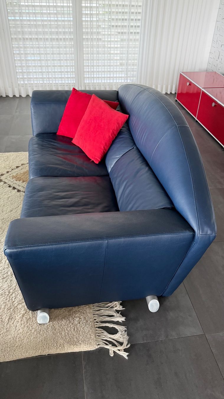 Rolf Benz Divani: Rolf Benz Sofa - Leder – Usato da Arni AG venduto da Fairline 5