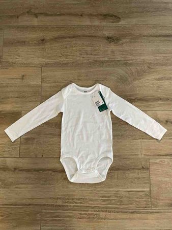 H&M Body langarm weiss neu Gr. 98