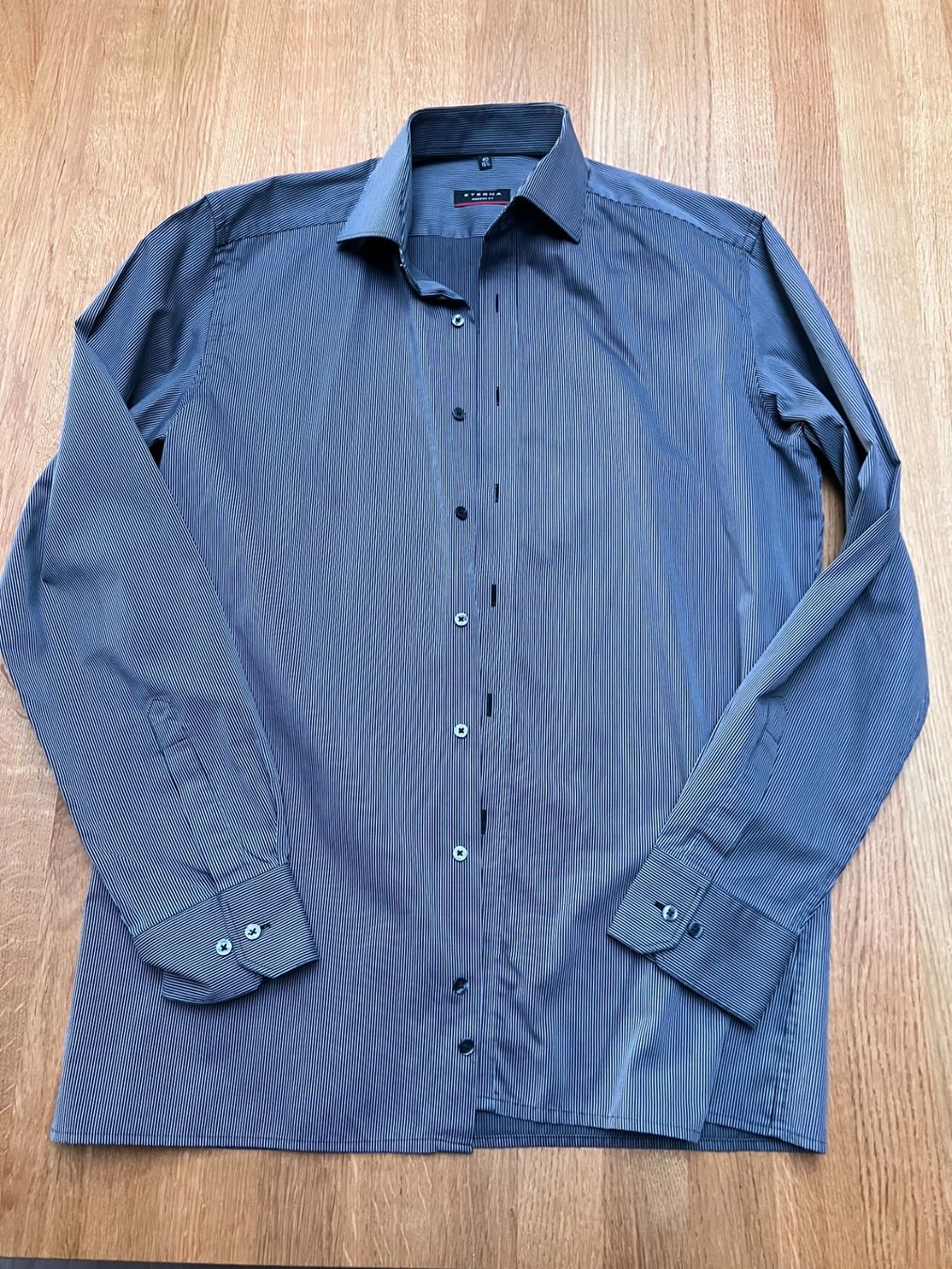 Eterna Camicie: Eterna Modern Fit Hemd gestreift Gr. 40 – Usato da Zumikon venduto da jensbehlau81