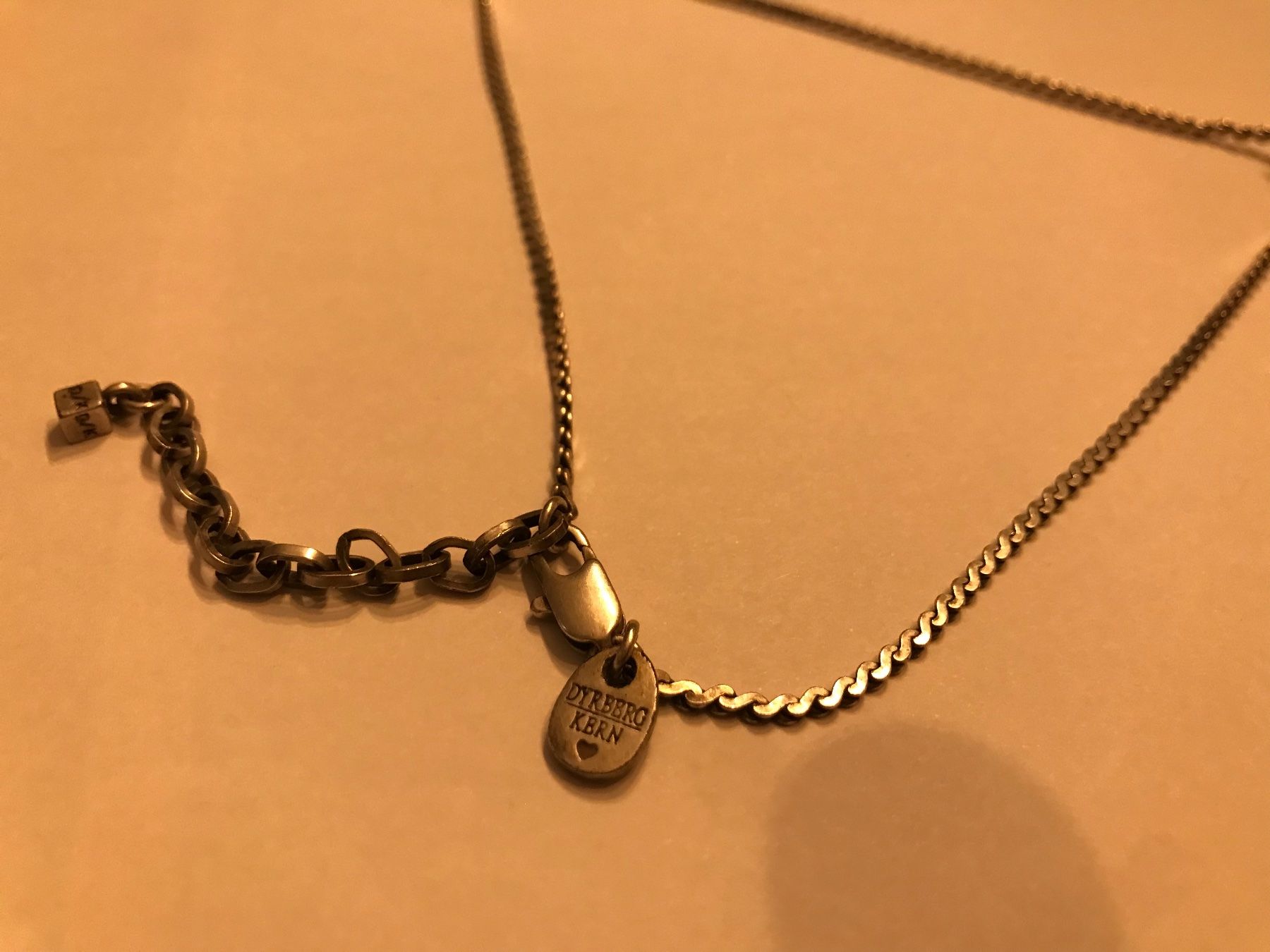 Dyrberg/Kern Catenine: Dyrberg Kern collier en argent – Nuovo (secondo la descrizione) da Grimisuat venduto da eliseba88 6
