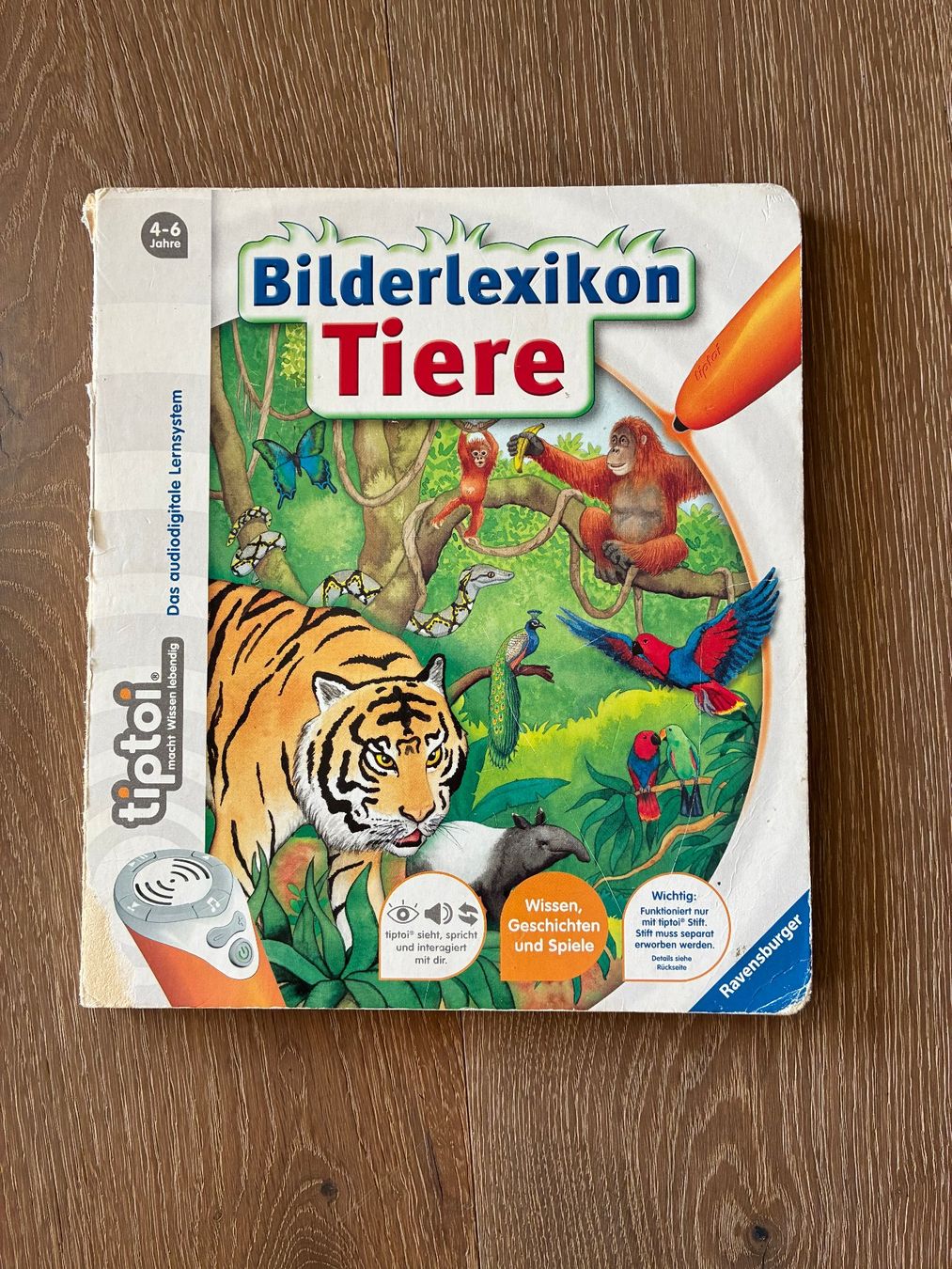 Ravensburger Spiele: Tiptoi Stift mit 5 Büchern – Gebraucht aus Männedorf von 3sacompany 6