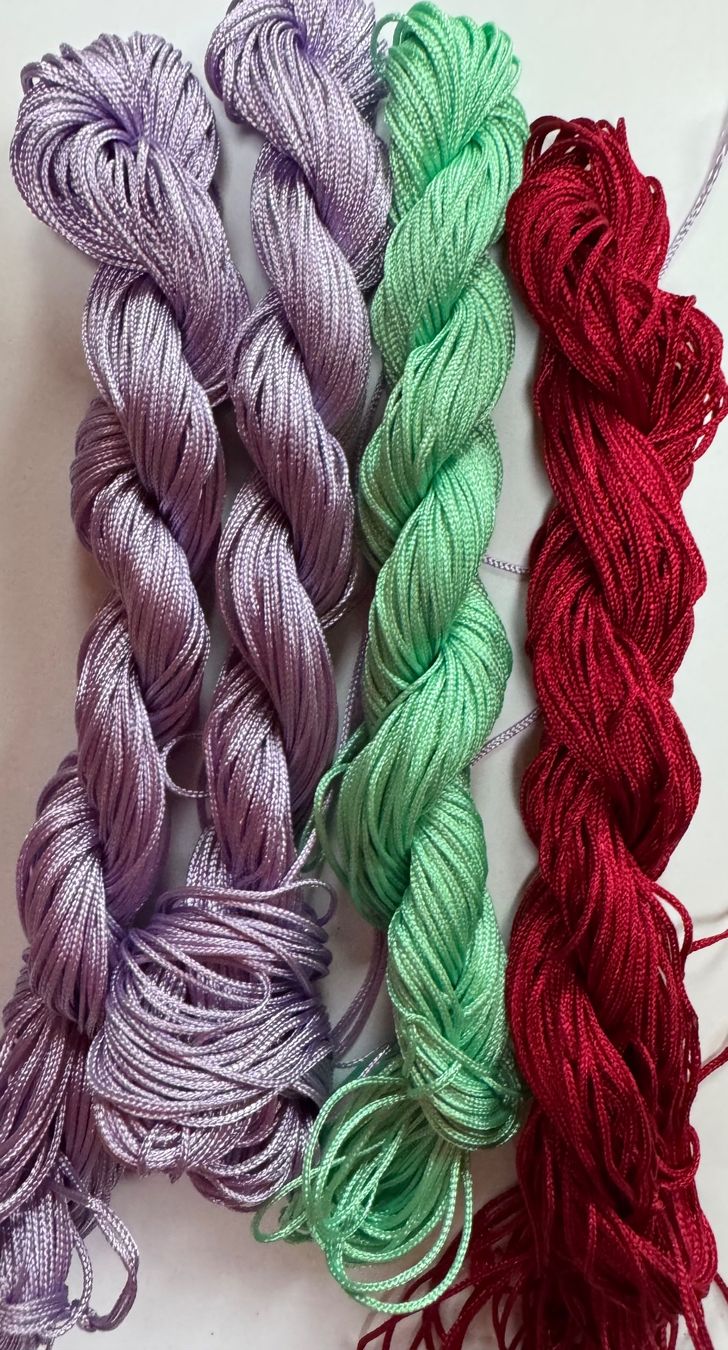Kit bricolage: 4 x Garn  Armbändeli Knüpfen Makramee Weben   TOP Farbe – Nuovo e nell'imballaggio originale da Leuggern venduto da unico10 2