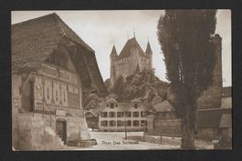 CP : Thun Das Schloss , Le Château (1900s)