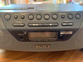 SONY CD Radio Cassette Recorder gebraucht