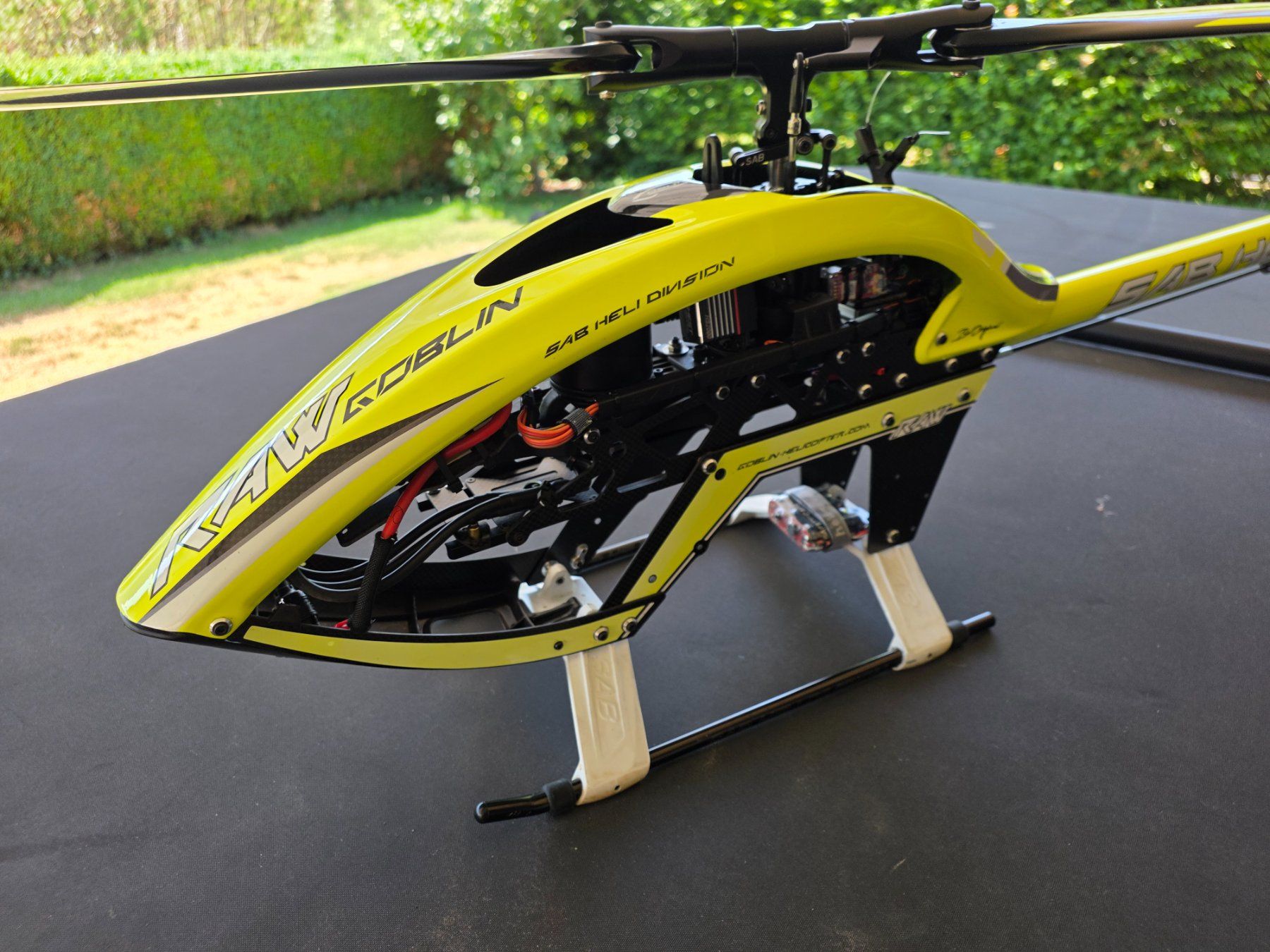 SAB Modellismo RC: Goblin SAB Raw 700 - full eletronic! – Usato da Courtelary venduto da Jejouille 1