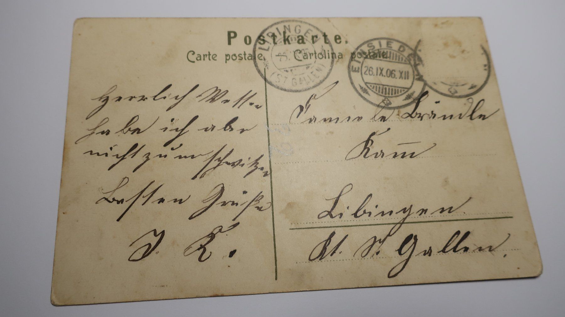 Cartes postales: Gruss aus Einsiedeln – Défectueux à Cormoret par Pascalll2001 5
