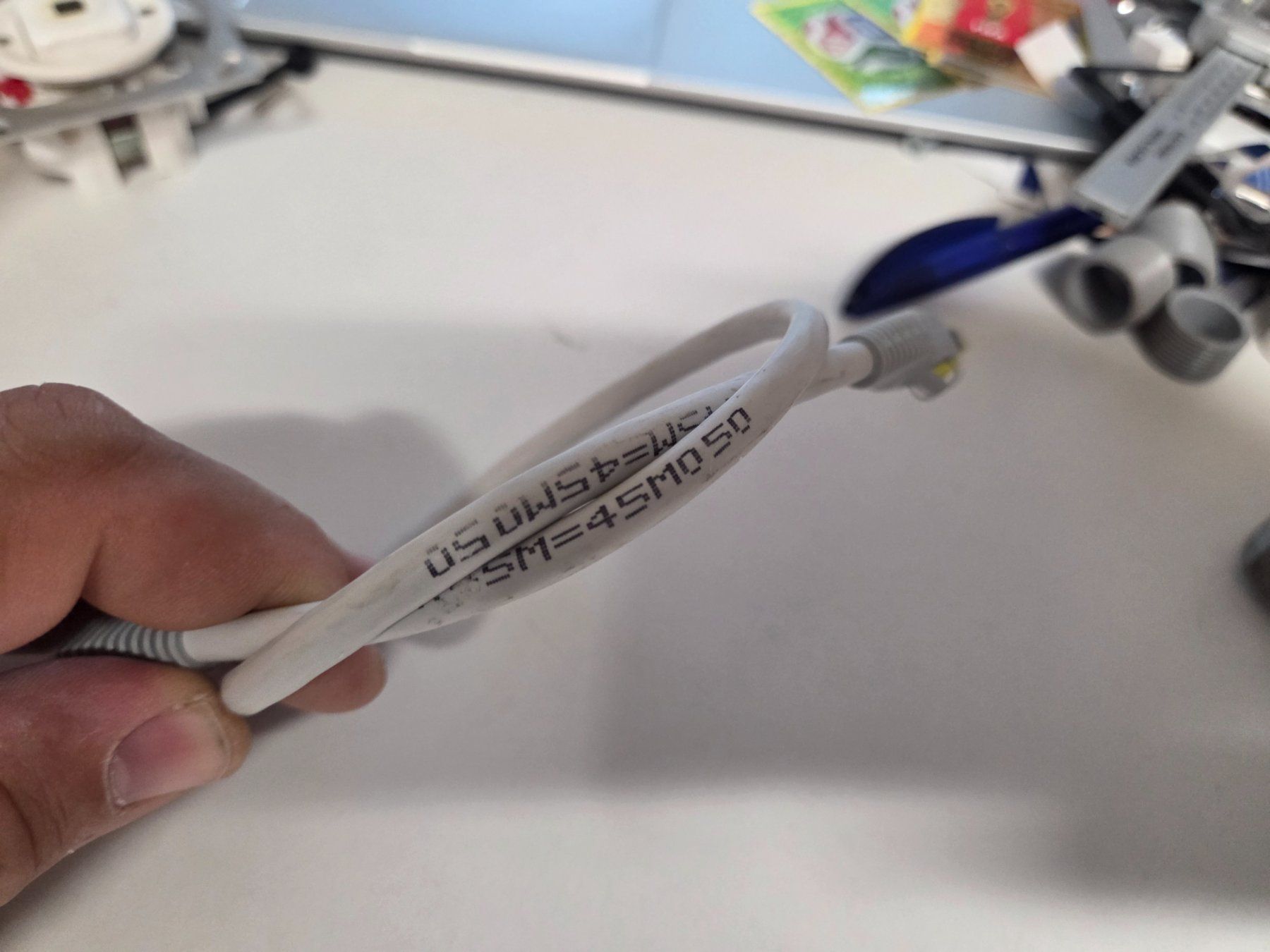 Kabel: Patch kabel  Patchkabel rj45 cat6 UKV Ethernetkabel 0.5m – Gebraucht aus Zürich von eymen20 2